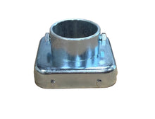 Plated Post Support Bracket for Vinyl Fences