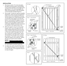 Gate Saver Pro Brace for Vinyl or Wood Fence Gates